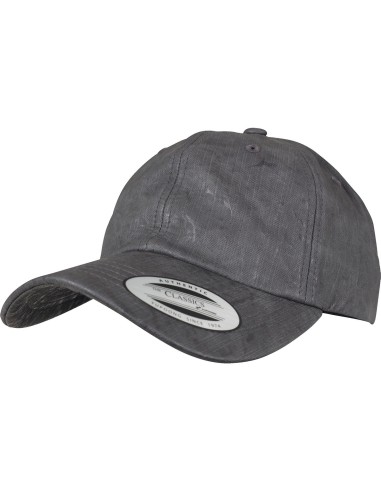 F-6245C-Casquette profil bas enduite (6245C)